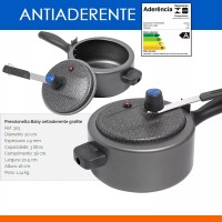 Panela De Pressão Pressionella Baby 3 Lt Antiaderente Ramos